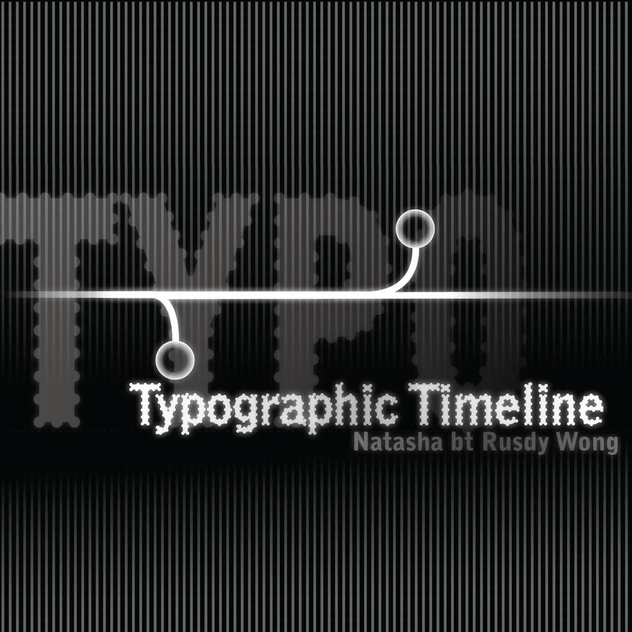 Typography Cycle Typography timeline chart 1 by SueYenWong88 on DeviantArt