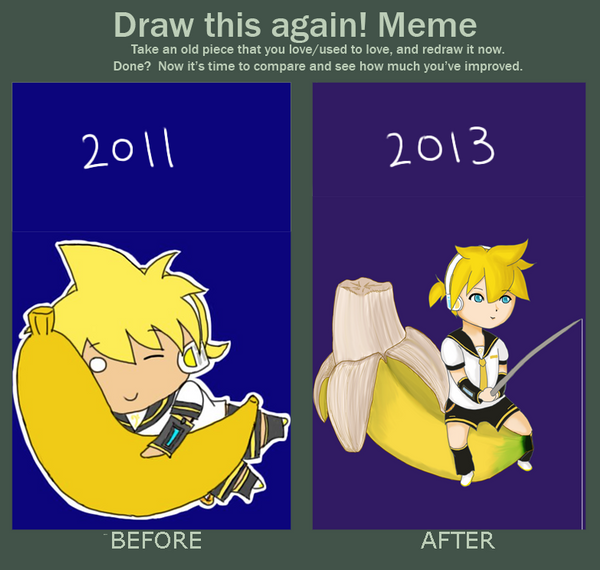 Draw This Again - Len on a Banana Moon