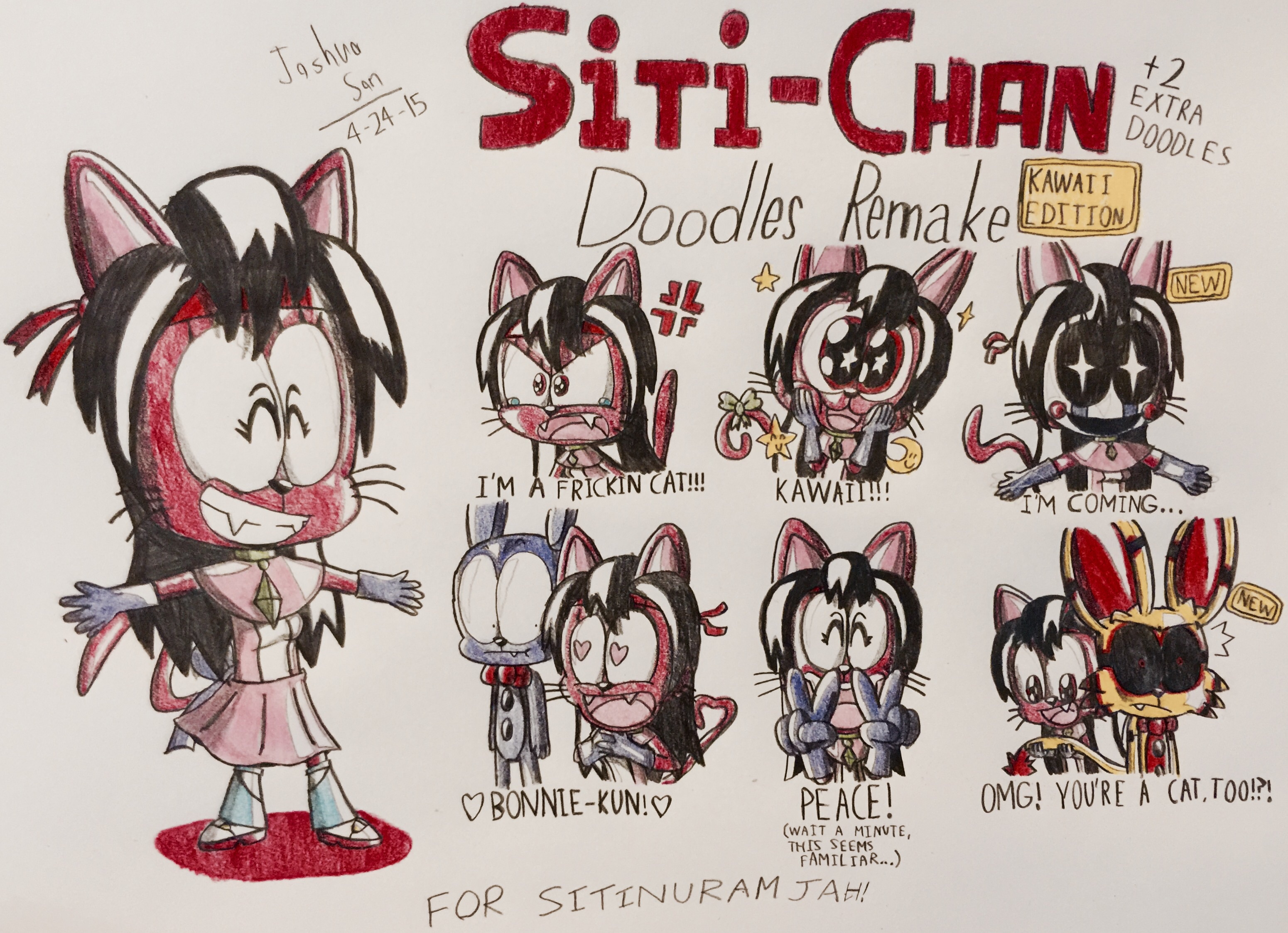 Siti-chan Doodles REMADE (KAWAII EDITION)