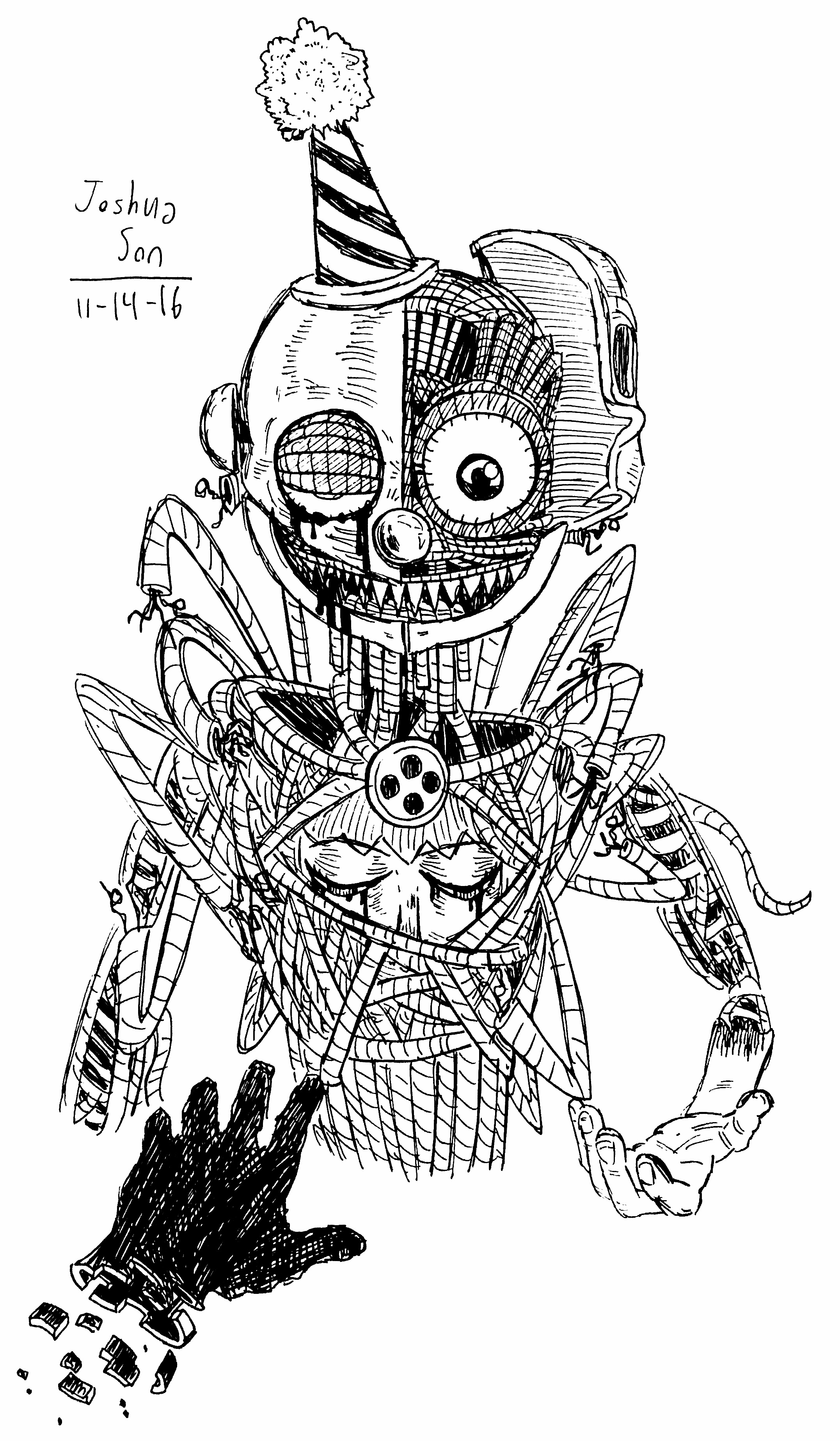 Sister Location Ennard By Josh S26 On Deviantart Sister Location Ennard By Josh S26 On Deviantart