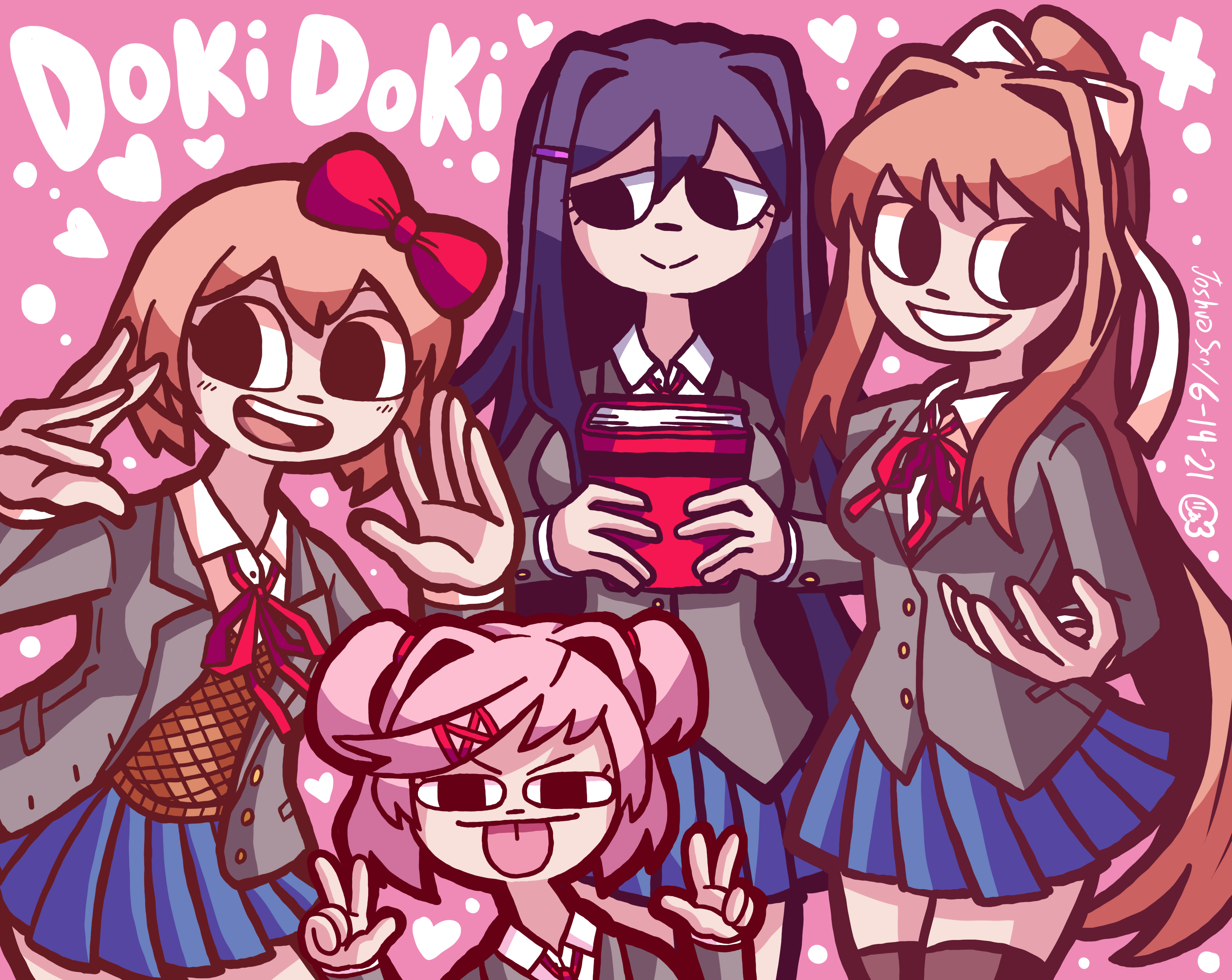 Every Doki Doki Doki! by Josh-S26 on DeviantArt