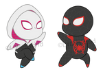 Chibi: Spiderverse by LittleHybridShila