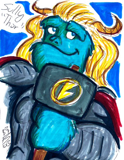 Sully as Thor!