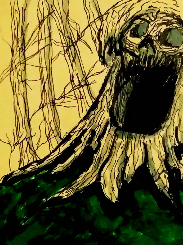 Cursed tree in fantasy forest by andhikaardia on DeviantArt