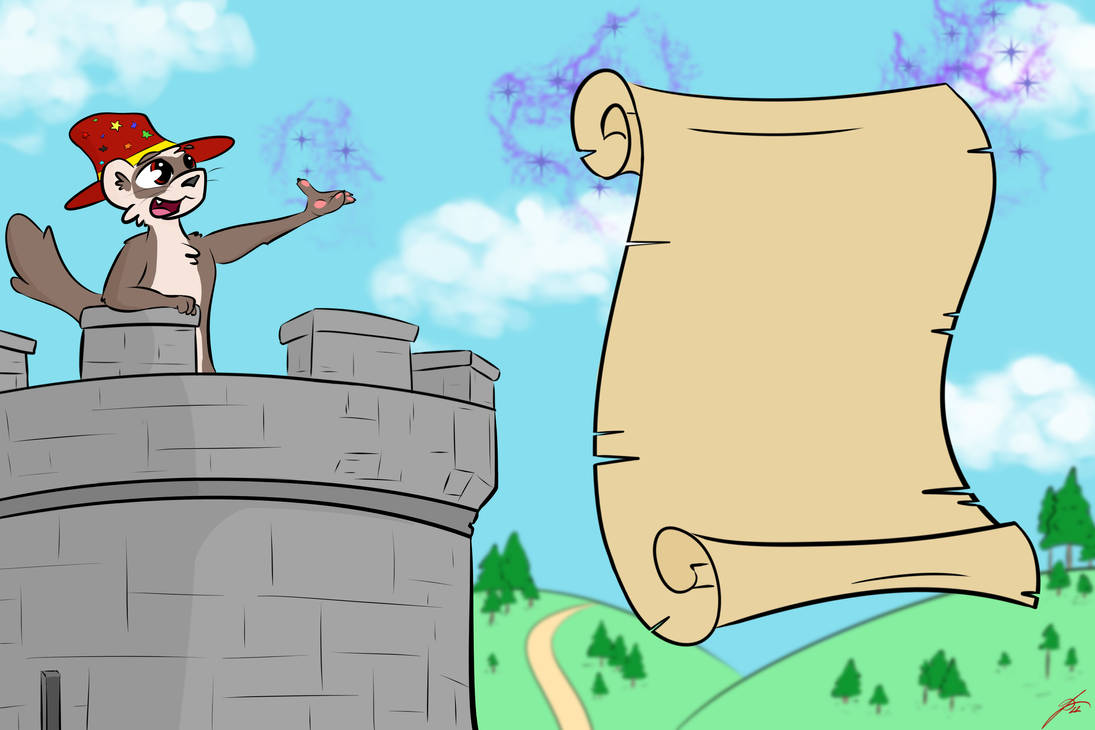 FerretMagic Scroll by DripTheDeer on DeviantArt