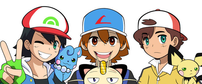 Poke-Kid Trio