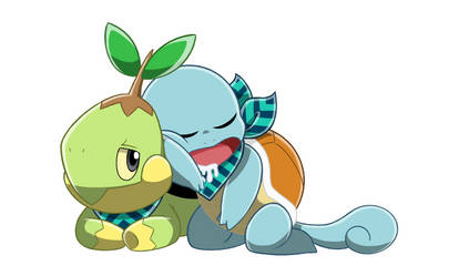 Turtwig and Squirtle