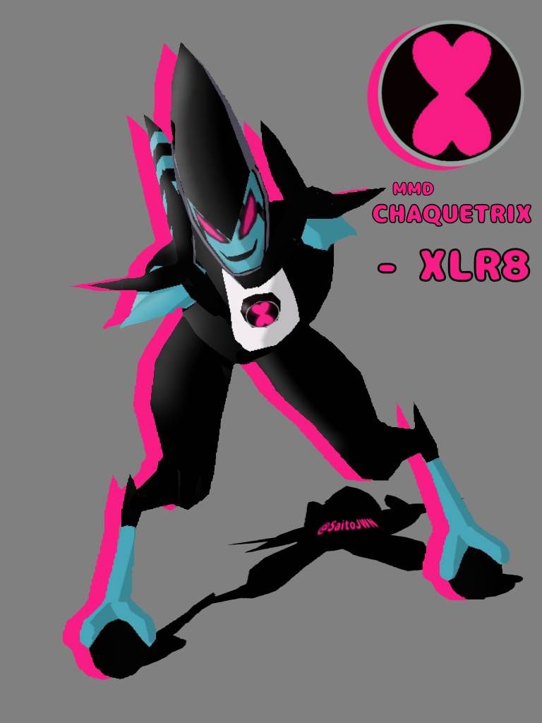 MMD Chaquetrix XLR8 DL by SaitoJWN on DeviantArt