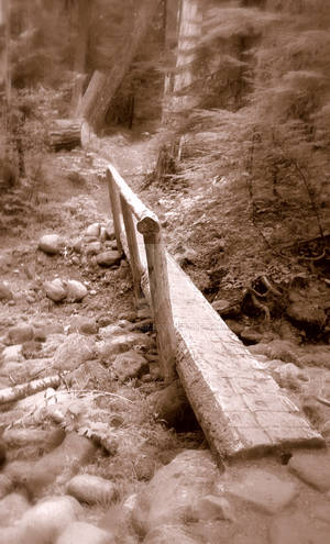 A bridge over still waters... by TJ-Scar A bridge over still waters... by TJ-Scar
