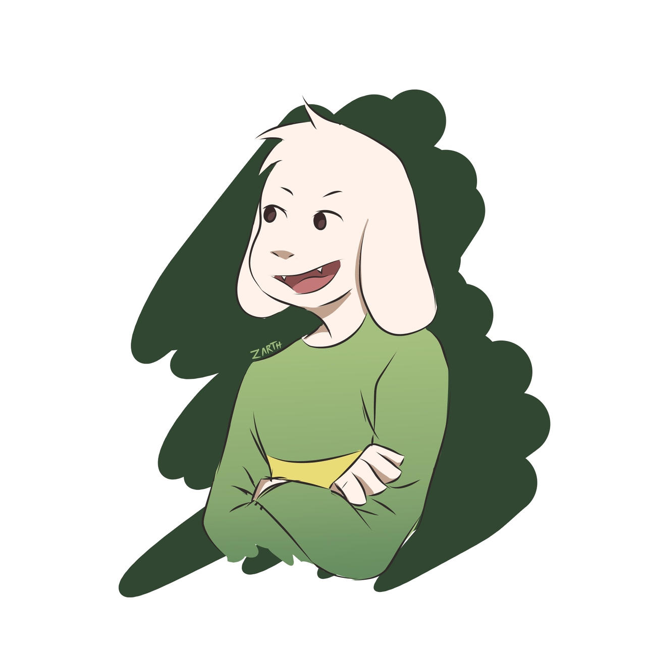 Asriel by zarthart on DeviantArt