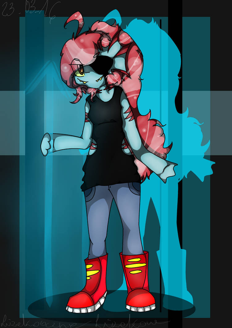 Undertale FanArt-Undyne by Little-Macrophage on DeviantArt