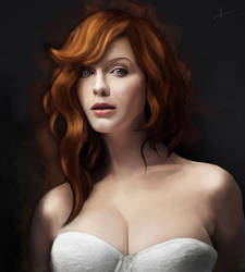 Christina Hendricks Portrait