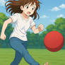 The Shoeless Girls - Anime Kickball Accident