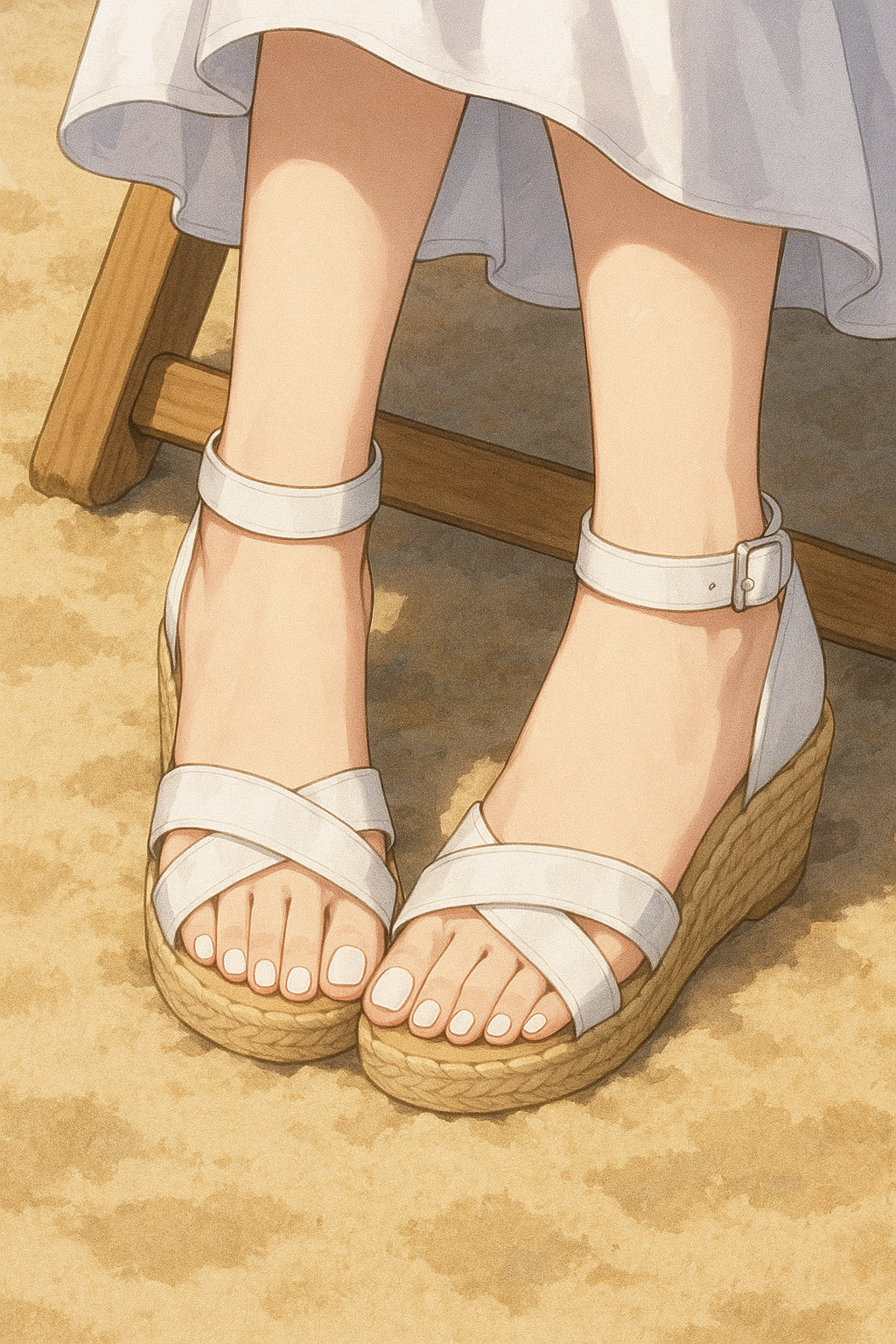 Sophie's Wedge Sandals