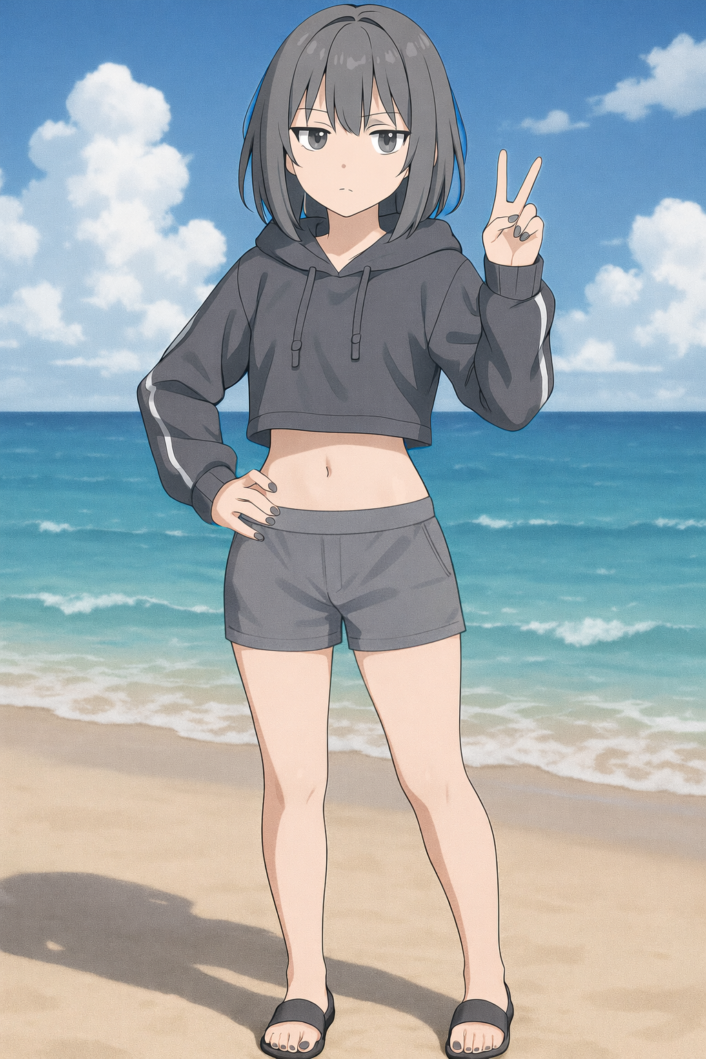 The Shoeless Girls - Beach Gals #4: Melissa (OC)