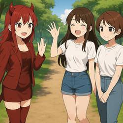 Romina Roberts Meets The Shoeless Sisters