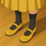 Ysabel's Yellow Mary Janes