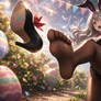 ChatGPT - This Bunnygirl Is Kicking It For Easter