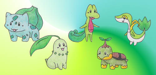 Grass Starter Pokemon