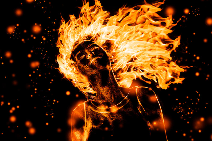 Flaming Girl