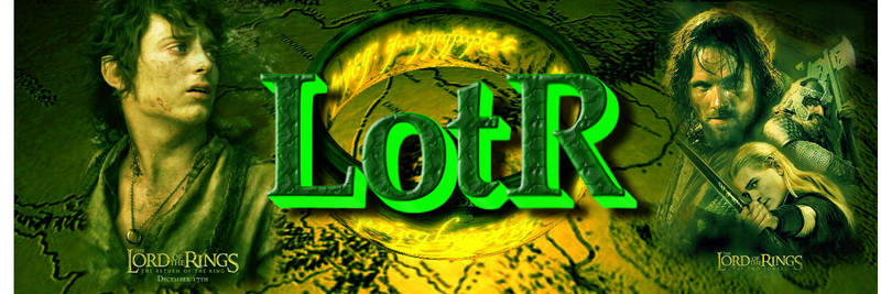 lord of the rings banner