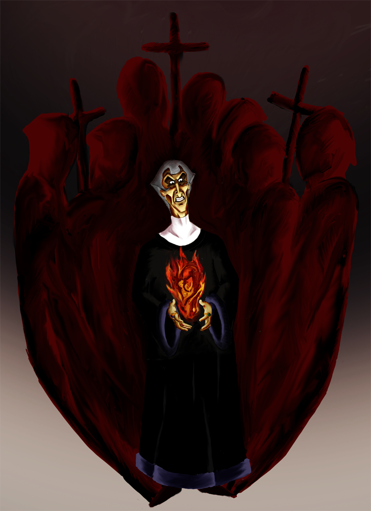 photo Frollo Death claude frollo forgor esmeral by