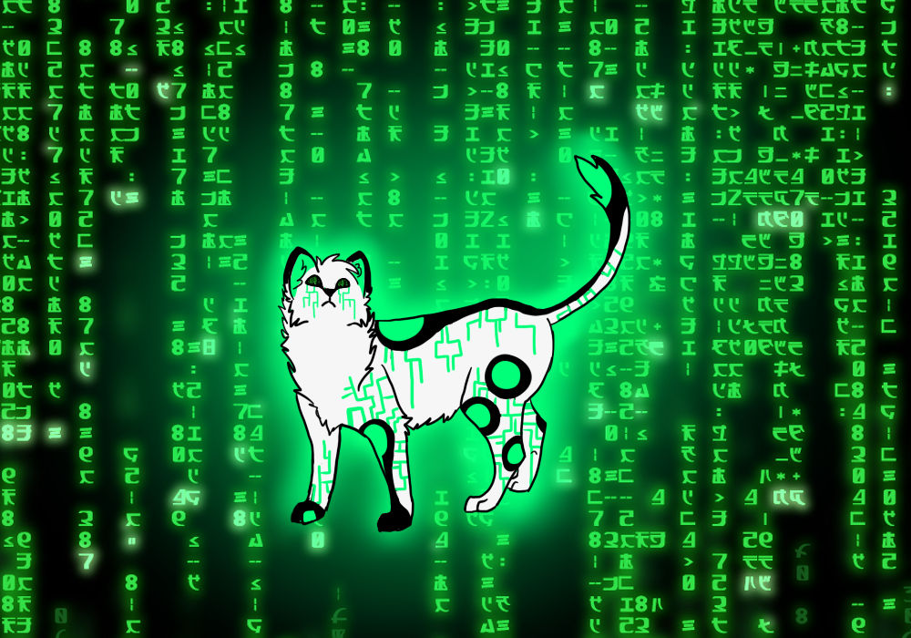 Matrix Kitty by kwirkii on DeviantArt