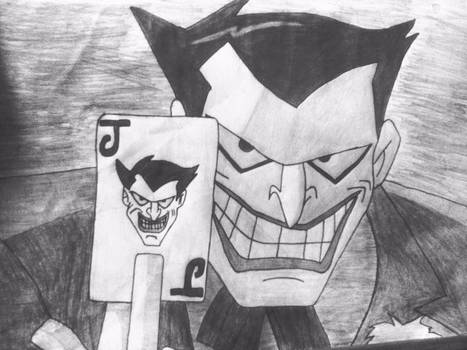 #JtsArtWork drawing of The Joker from Batman