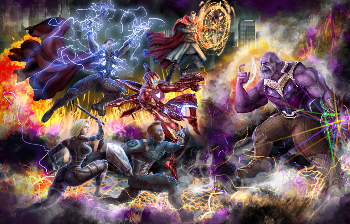 Infinity war Digital Painting by THEALFADHIRRR on DeviantArt