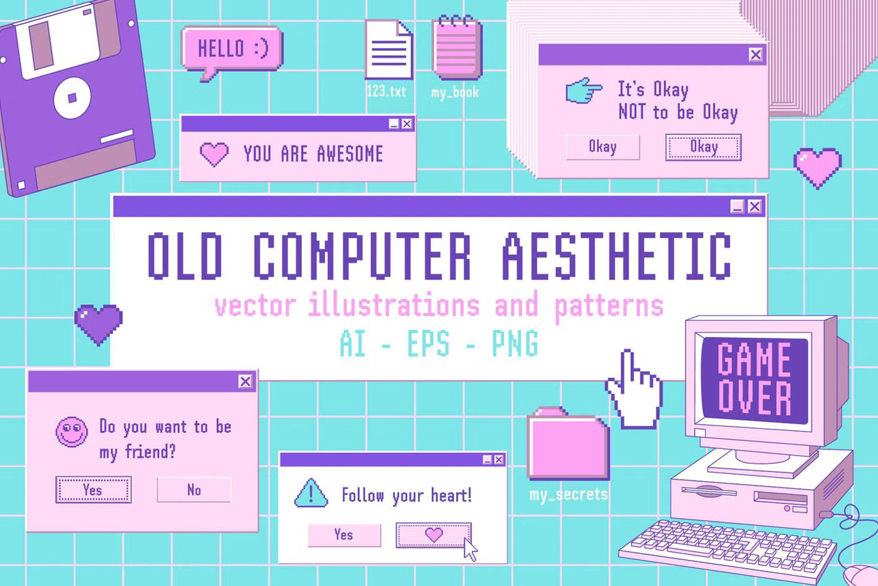 Evolution Computer Aesthetic Old Computer Aesthetic by etierogo on DeviantArt