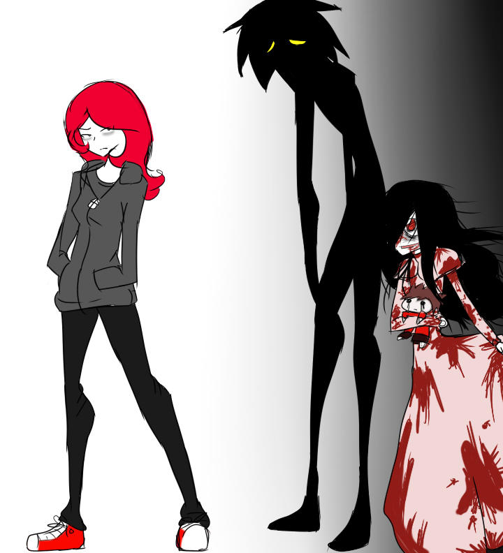 Renee Girl and The Shadow by Chibi-Works on DeviantArt