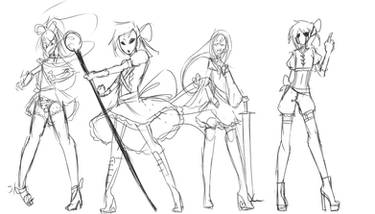 Creepypasta Magical Girls...er boys