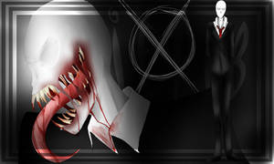 Desktop Background: Slenderman