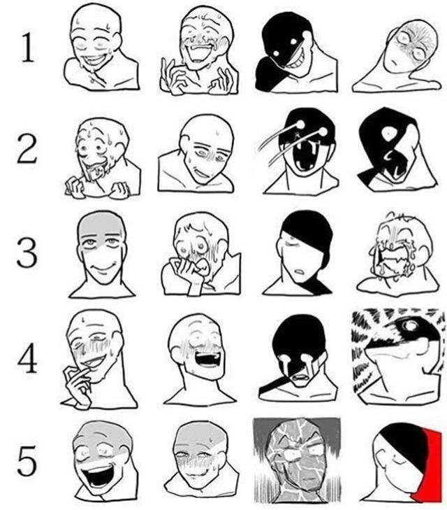 Facial Expression Draw Meme By Chibi Works On Deviantart