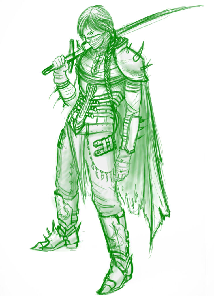 sketch From FRPG OverLord