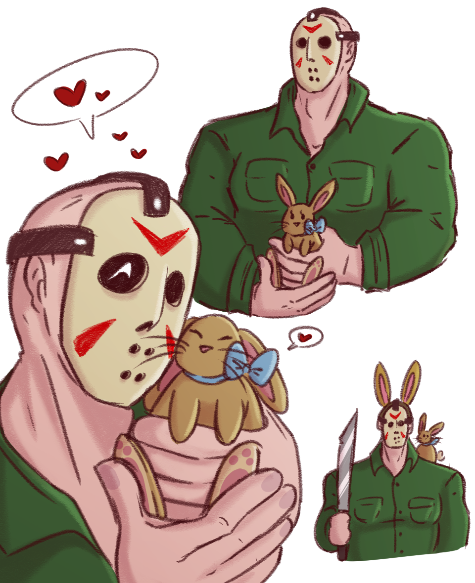 Happy Friday the 13th and year of the rabbit by Bakhtak on DeviantArt