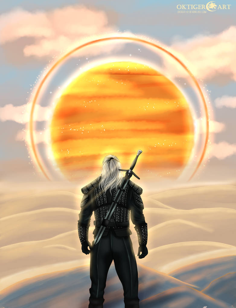 Witcher In The Desert by OKtiger on DeviantArt