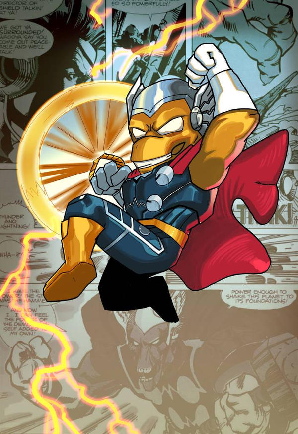 Chibi Beta Ray Bill by artofward on DeviantArt