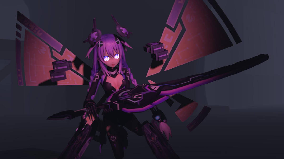 (Hyperdimension Neptunia)(Neptune)Purple Heart!!! by nonttyboy on ...
