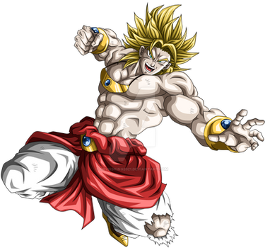 Broly Oozaru Legendary by Gokuten on DeviantArt