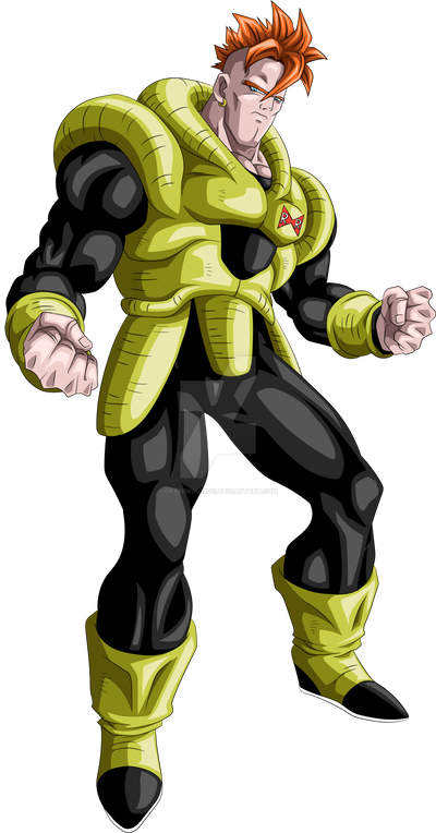 Dragon Ball Z Only Super Android 16 by joshdancato on DeviantArt