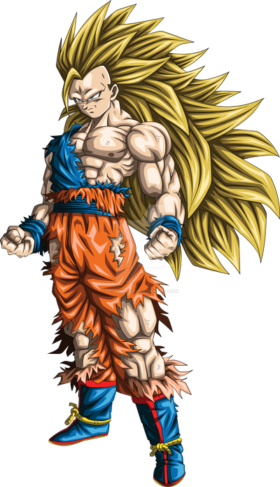 Goku Mastered Super Saiyan 3 by NECRODARKUS on DeviantArt