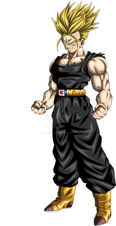 Trunks super saiyan by crysisking2021 on DeviantArt