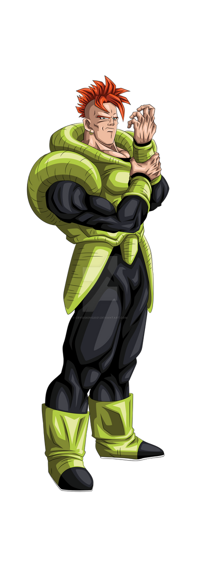 Android 16 Android 16 by crysisking2021 on DeviantArt