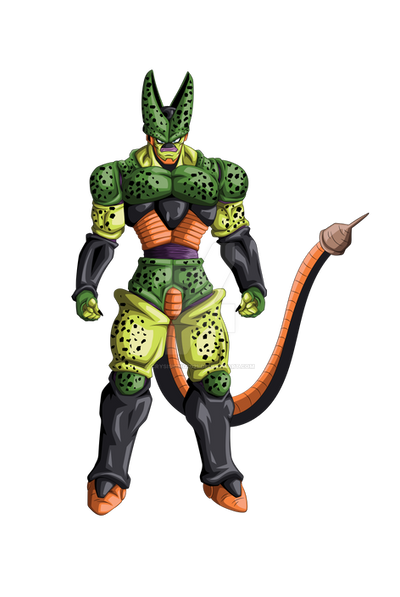 Cell Armor Form Cell second form by crysisking2021 on DeviantArt