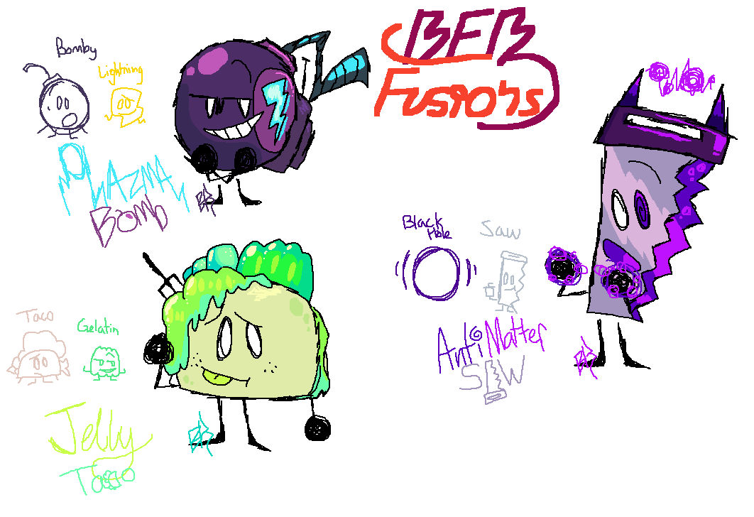 Bfb Merges BFB Fusions 1 by buddykhun on DeviantArt