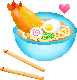 Udon Noodles Pixel Art