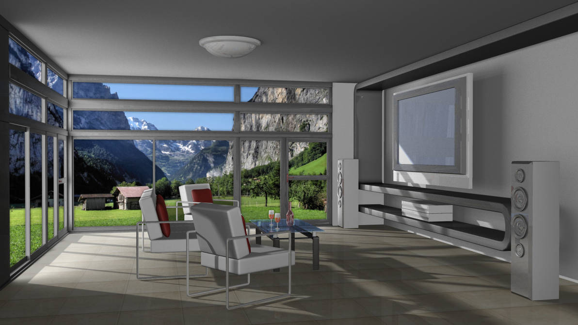 3D Interior Design by eligeti on DeviantArt