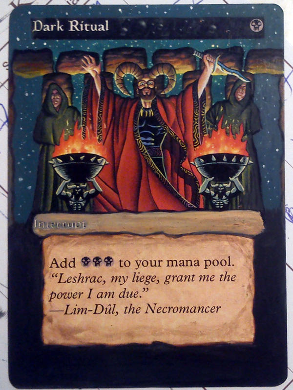Dark Ritual alter by STsung on DeviantArt