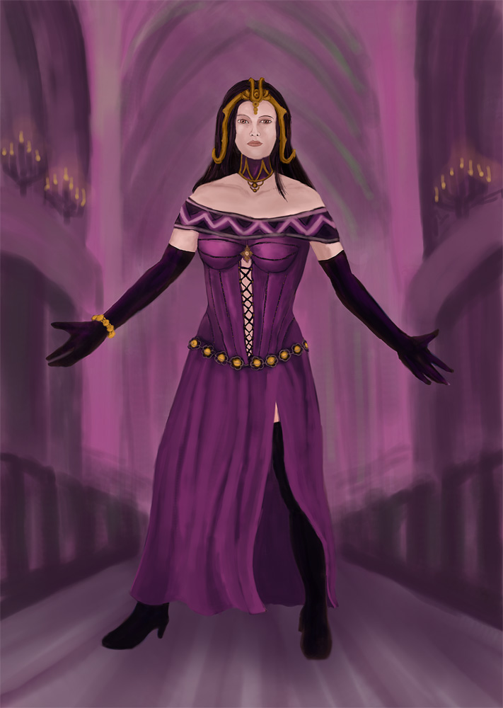 Liliana Of The Veil Wip By Stsung On Deviantart